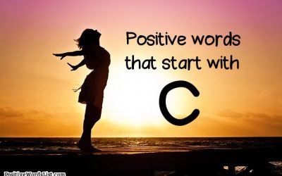 Positive Words That Start With C