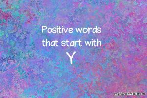 positive words that start with i