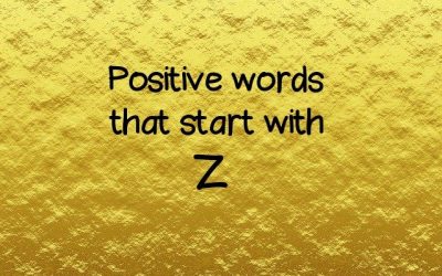Positive Words That Start With Z