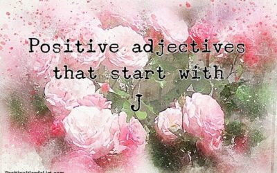 Positive Adjectives That Start With J
