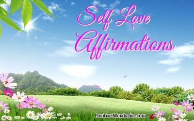 Self Love Affirmations